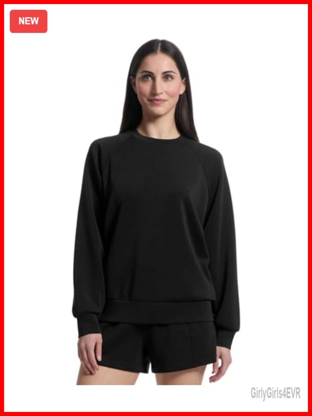 Recycled Polyester TENCEL Modal Crewneck Pullover Sweater